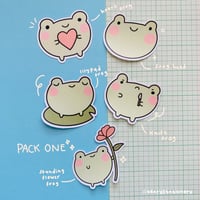 Image 3 of Froggy Vinyl Stickers