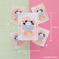 Image 1 of Hello Panda Vinyl Sticker