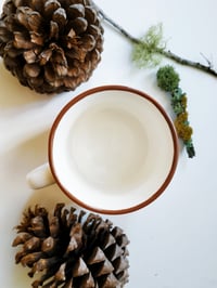 Image 3 of Ceramic Vintage Style Mushroom Mug