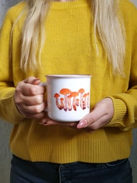 Image 5 of Ceramic Vintage Style Mushroom Mug