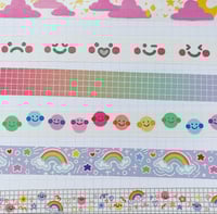 Image 2 of Pink clouds washi tape