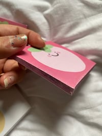 Image 2 of Strawberry/egg sticky notes