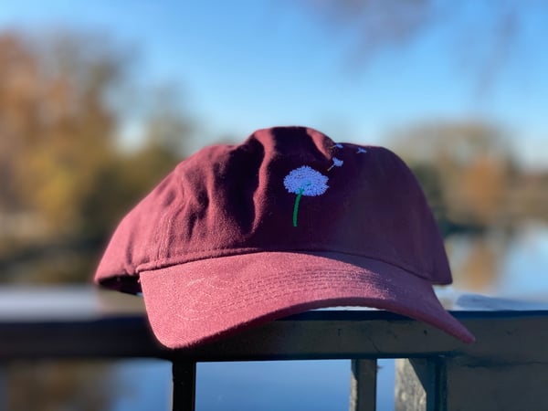 Image of Wishes Dad Cap Maroon (Limited Edition)