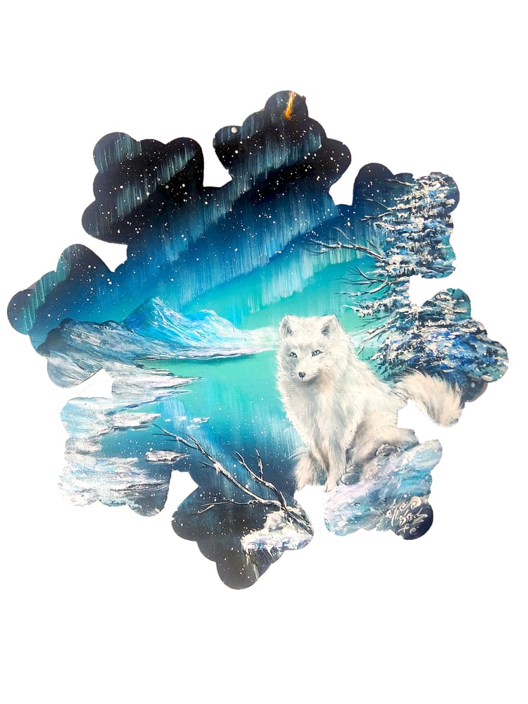Image of "Arctic Fox" Original Painting