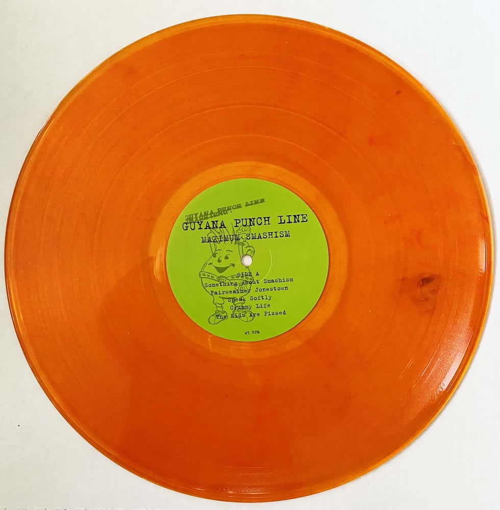 Image of GUYANA PUNCH LINE - "Maximum Smashism"  LP