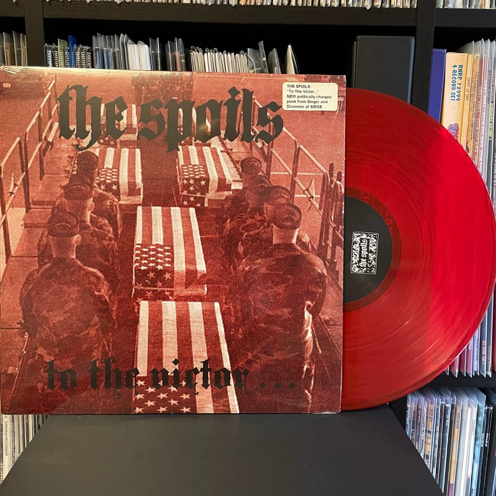 THE SPOILS "To The Victor..." LP (SIEGE MEMBERS)