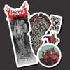 Mixed Vinyl Sticker Set 5x5''