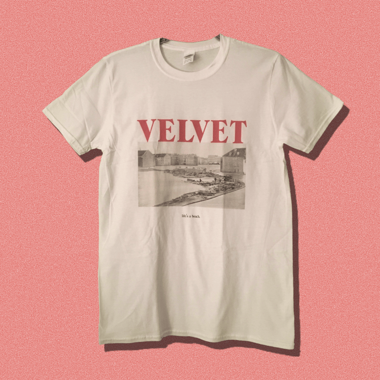 VELVET - LIFE'S A BEACH T-SHIRT (White)