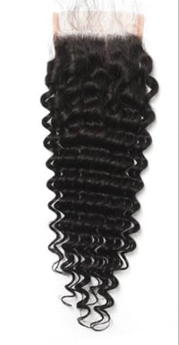 Image 4 of Closures  Straight,  Body wave , Loose Deep Wave, Deep Wave