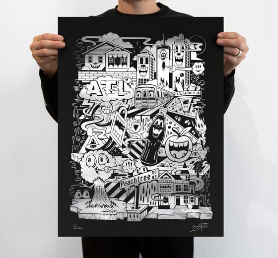 Image of "ON THE RISE" PRINT (CHROME EDITION)