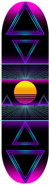 Simulated Sunset Deck