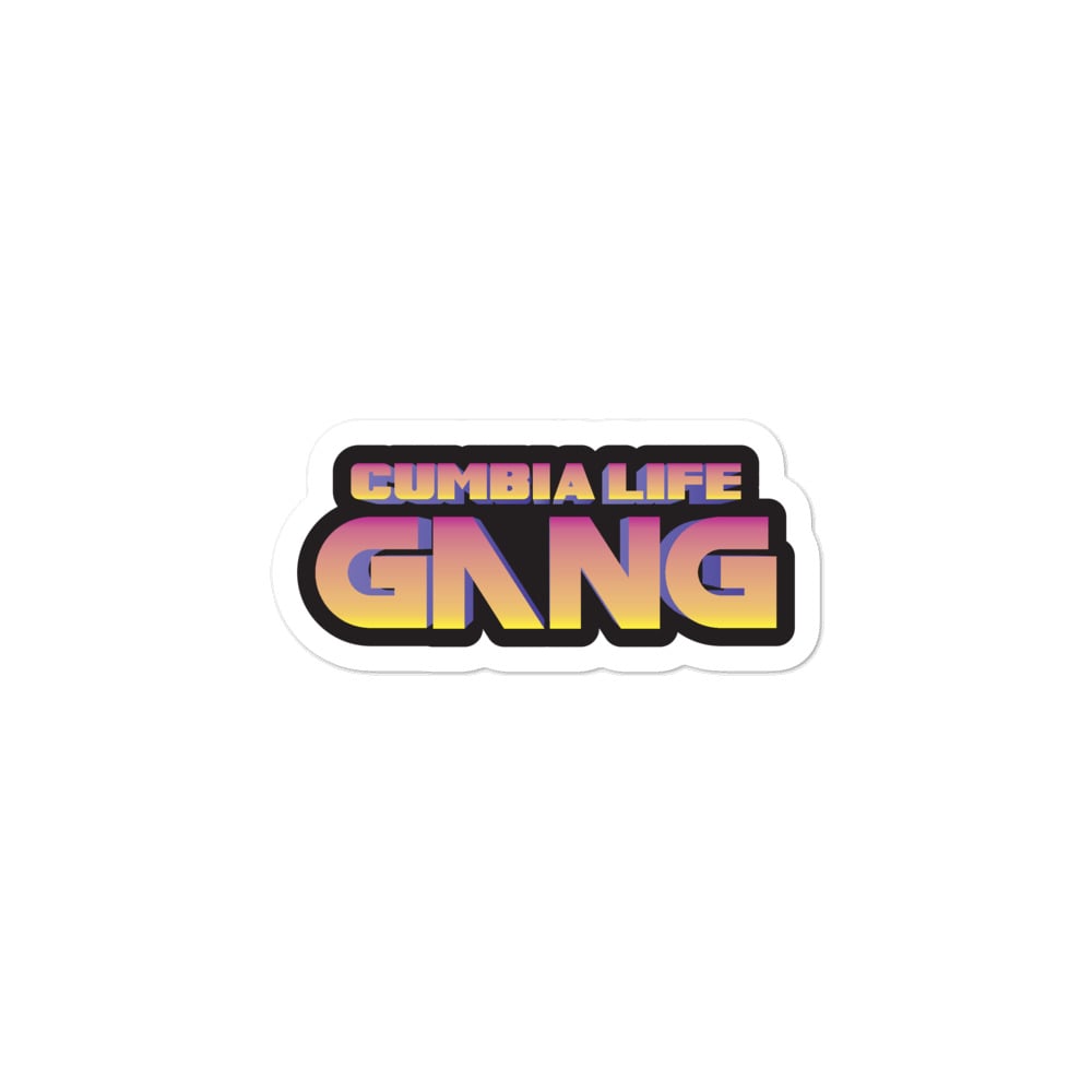 CUMBIA LIFE GANG Sticker