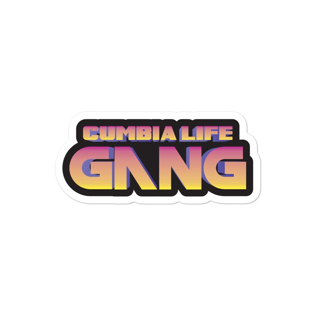 CUMBIA LIFE GANG Sticker