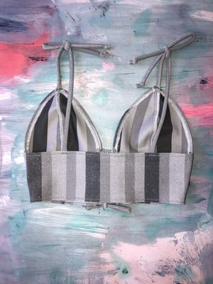 Image of Silver Stripe Set