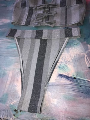 Image of Silver Stripe Set