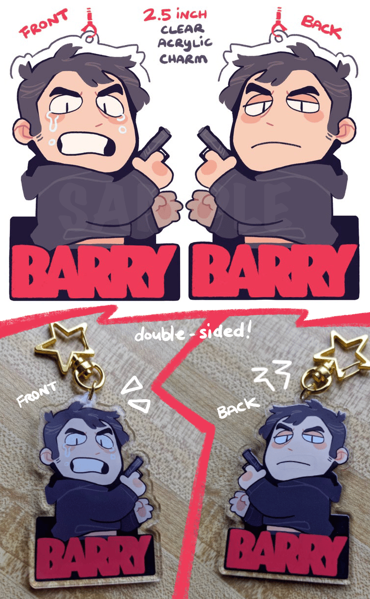 Image of [BARRY] - Acrylic Charm