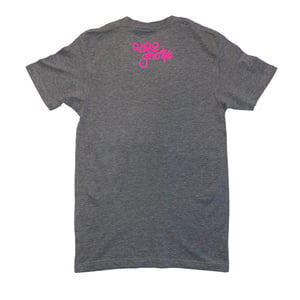 Image of Ghost Tee in Grey/White/Pink