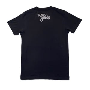 Image of Ghost Tee in Black/Silver Glitter 