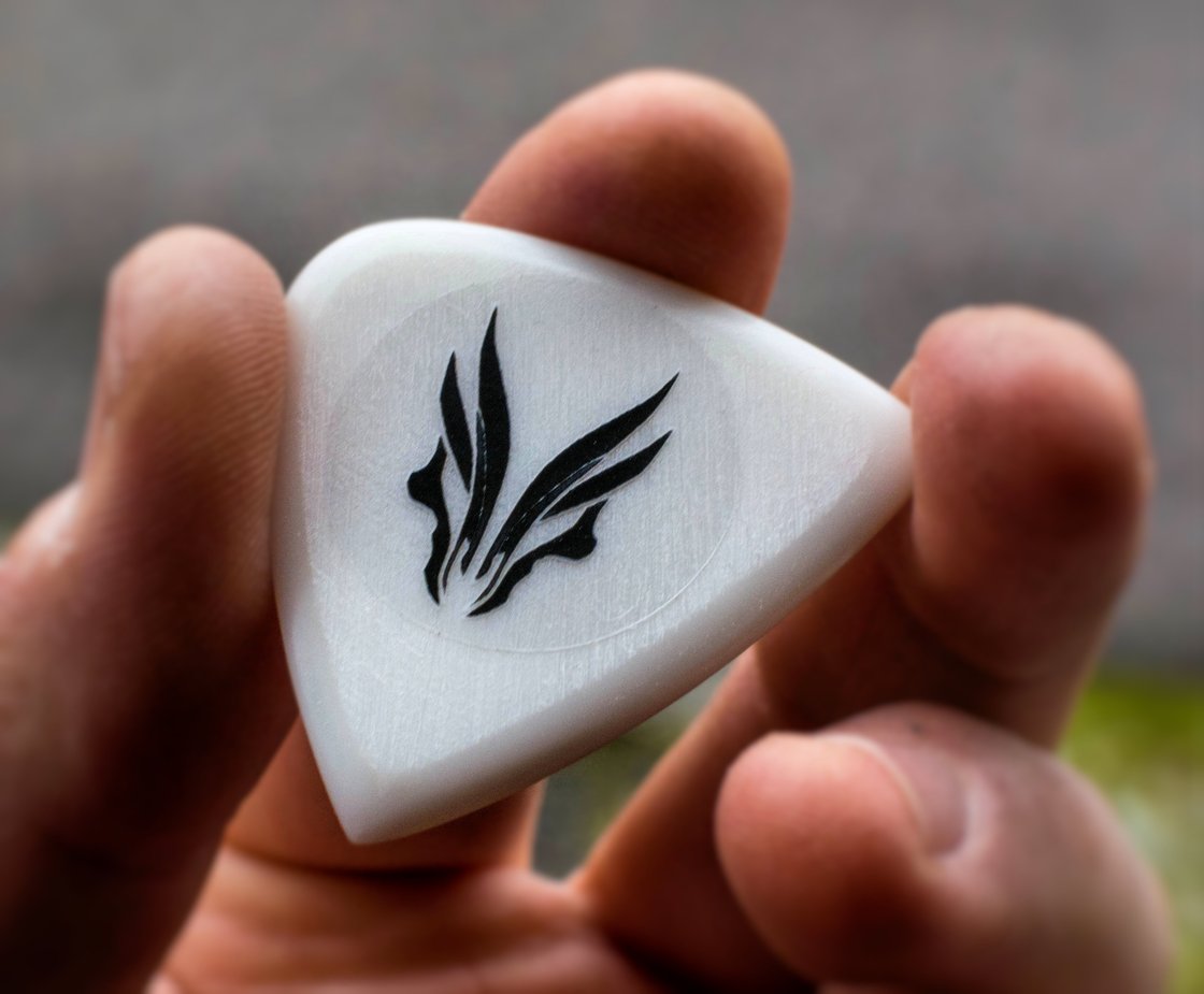Image of 4mm 'Ertalyte® PET-P' plectrums