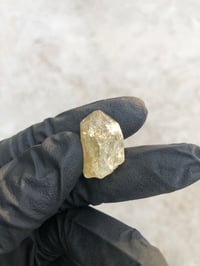 Image 4 of YELLOW APATITE NATURALLY POLISHED STONE - MEXICO 