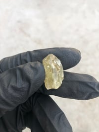Image 5 of YELLOW APATITE NATURALLY POLISHED STONE - MEXICO 