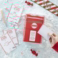 Image 1 of ELF REPORT CARDS & POST BOX - NOVELTY CHRISTMAS