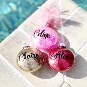 Image of Personalized Ornaments 