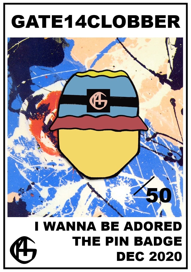 Image of SALE: 'Adored' and 'Drums' Pin Badge Set 1/50