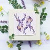 Stag Coaster