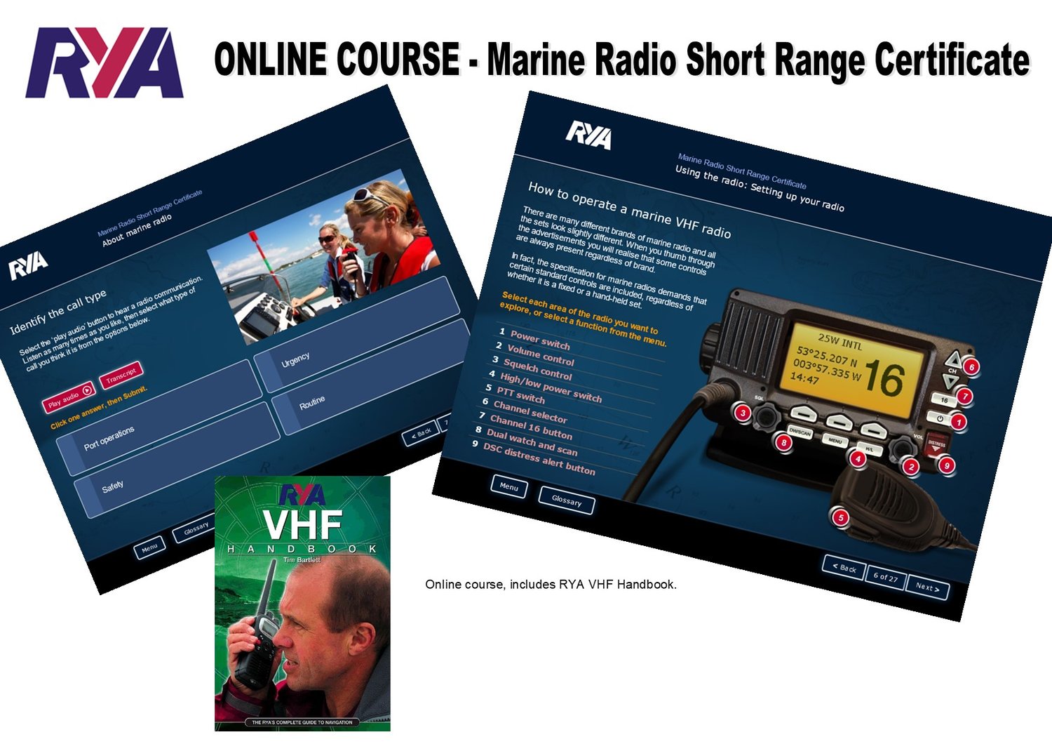 Marine VHF Radio (SRC) Online Course Preston Marina