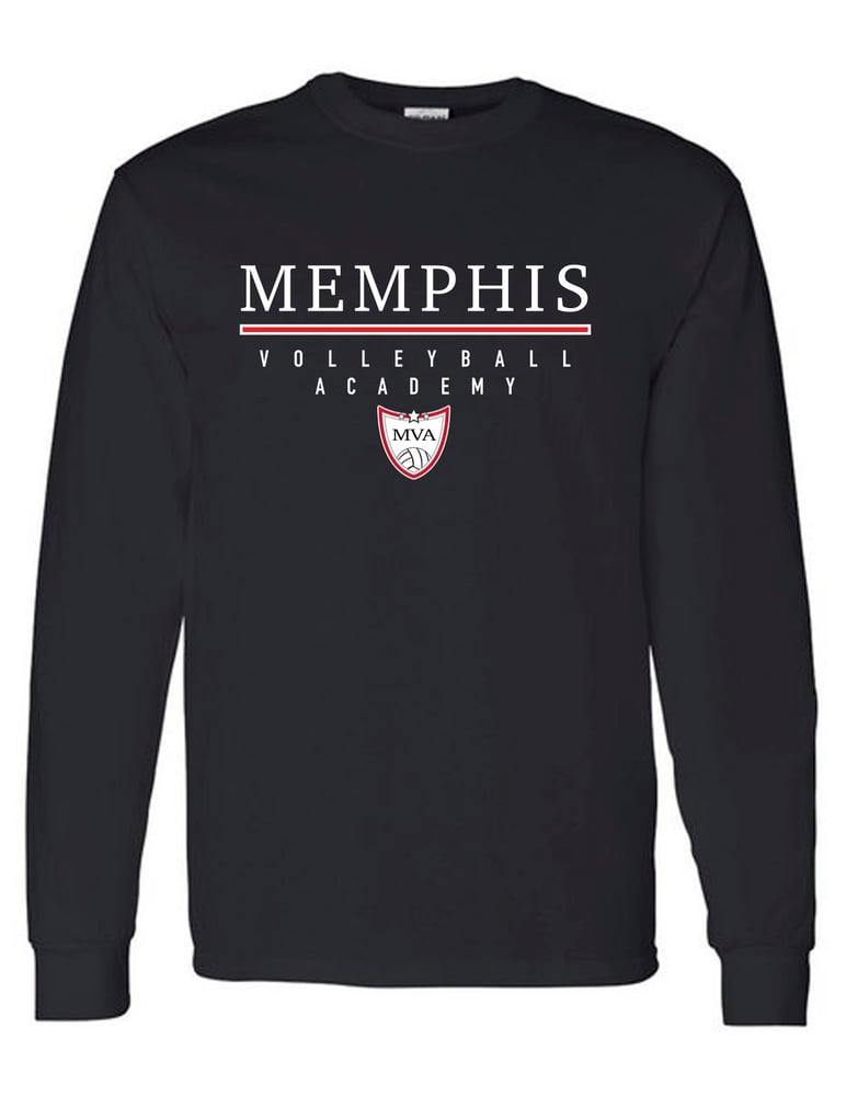 Image of Memphis Volleyball Academy Long Sleeve Tee - (Multiple Color Options)