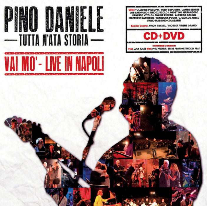 COM1309-2 // PINO DANIELE - TUTTA N'ATA STORIA VAI MO' LIVE IN NAPOLI (CD + DVD)