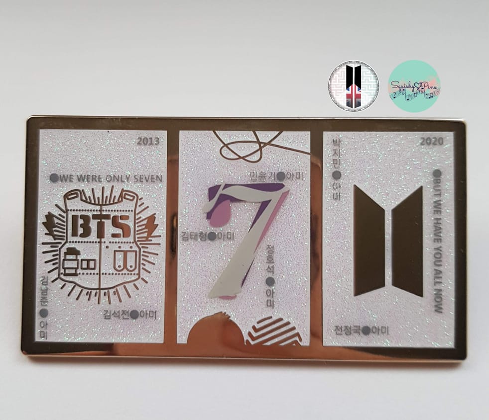 Image of OT7 Lucky 7s Anniversary Charity Pin
