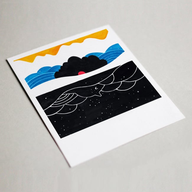 Postcard Infinito II