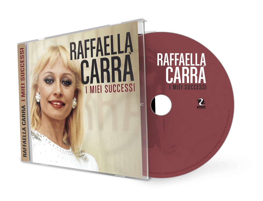 COM1324-2 // RAFFAELLA CARRA' - I MIEI SUCCESSI (CD COMPILATION)