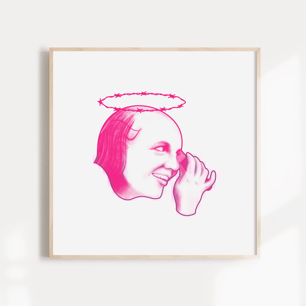 Image of #freebritney Riso print