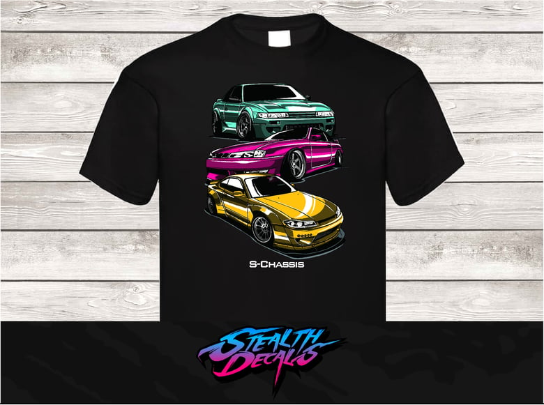 Image of S-chassis S13, S14, S15 T-shirt