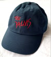 The Palms Logo Navy/Red Dad Hat