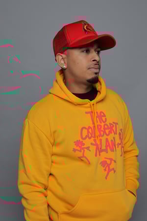 Image of Golden yellow Colbert Klan Hoodie