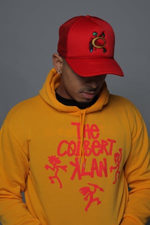 Image of Golden yellow Colbert Klan Hoodie