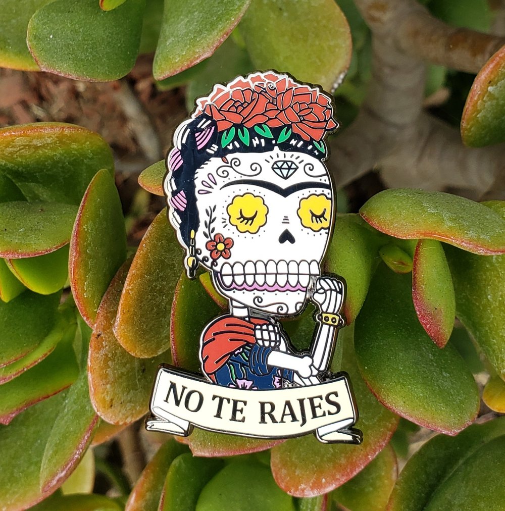 Frida the Riveter Enamel Pin