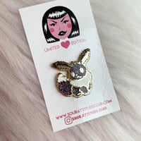 Image 2 of LE100 Galaxy Fennec Fox Enamel Badge