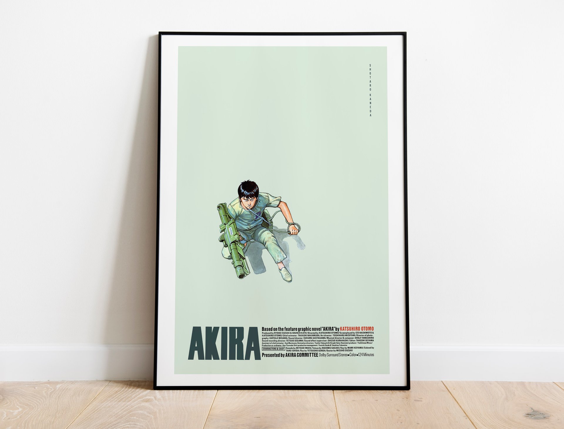 Akira Anime Cyberpunk Movie Poster Art Decor Home - Trends Bedding