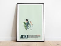 Image 1 of KANEDA  - AKIRA ANIME POSTER, CYBERPUNK MOVIE POSTER