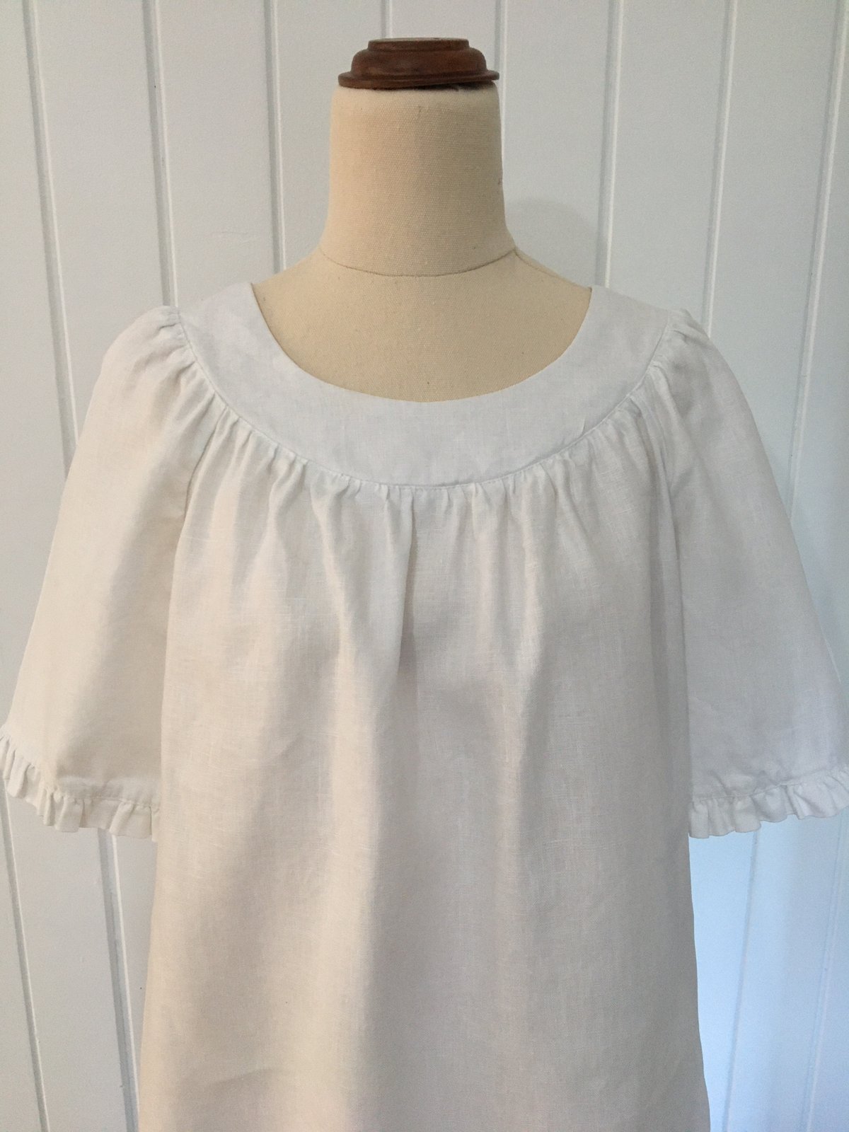 linen smock top