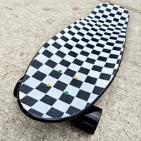 Image 1 of Checkered 8” Complete Cruiser
