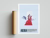 Image 2 of On the Throne - Akira Anime Poster, Cyberpunk Movie Poster