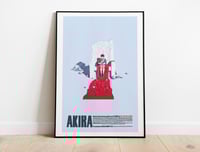 Image 1 of On the Throne - Akira Anime Poster, Cyberpunk Movie Poster