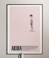 Kei - Akira Anime Poster, Cyberpunk Movie Poster
