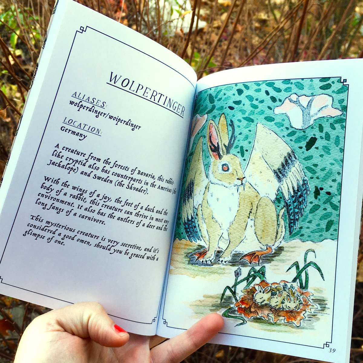 Contemporary Compendium of Creepy Cryptids | Copper Rabbit Illustrations